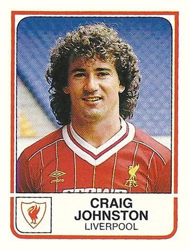 Old School Panini On Twitter Craig Johnston Liverpool Fc 1983 84