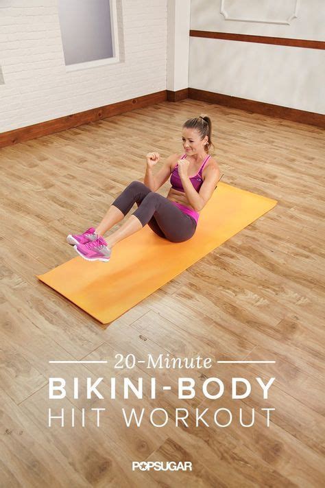 Minute Bikini Body Hiit Workout Hiit Workout Fitness Body