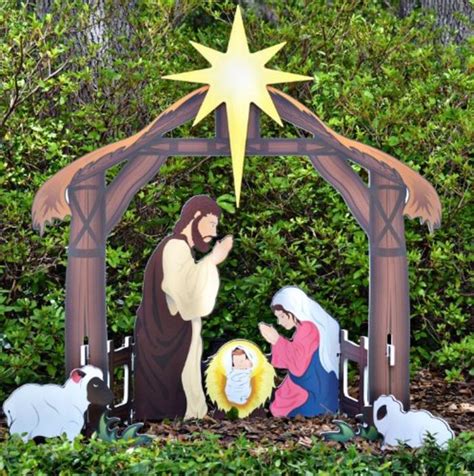 Nativity Yard Decorations Listly List Outdoor Nativity Outdoor