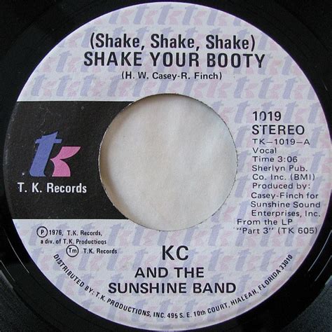 Kc And The Sunshine Band Shake Shake Shake Shake Your Booty Vinyl