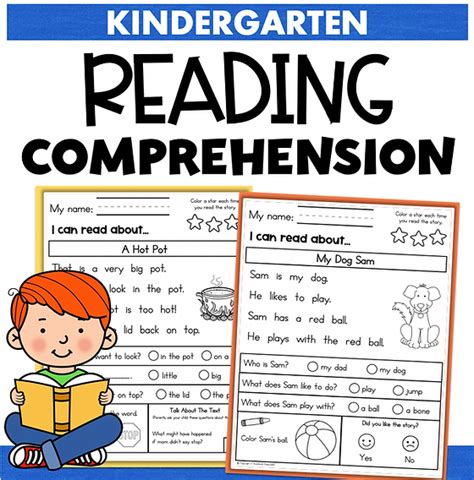 Engaging Kindergarten Reading Worksheets For Early Literacy Development