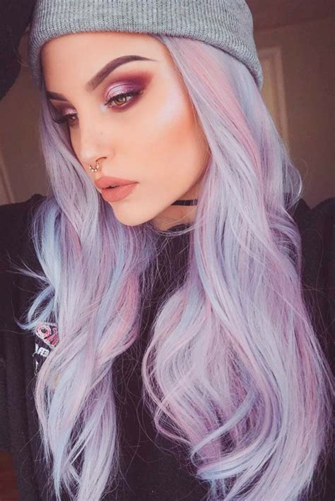 11 Pastel Purple Hair Color Trend