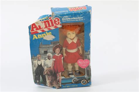Vintage 1982 Knickerbocker Annie Doll 47421