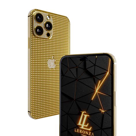 New Luxury 24k Gold Iphone 14 Pro And Pro Max Full Crystal Edition