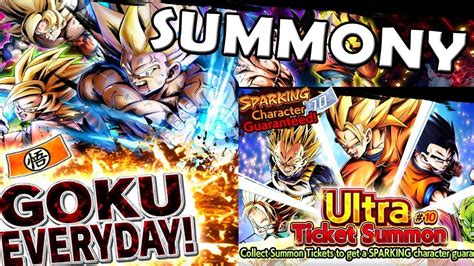 Goku Everyday Ticket Full 7 Step I Guaranteed Sp Ultra Ticket Summon 10