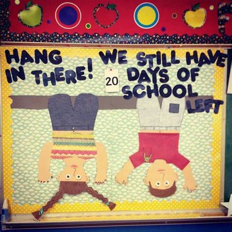 Ending Of Year Bulletin Board Perhaps Can Be Put Up After Spring Break
