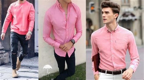 Pink Outfit Mens How To Wear Pink For Men Youtube