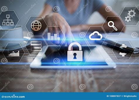 Data Protection Cyber Security Information Safety And Encryption