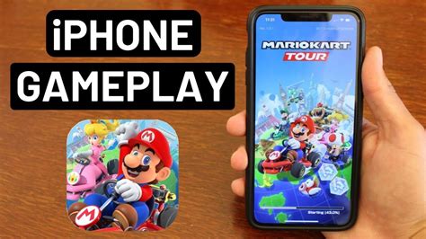 Mario Kart Tour On Iphone Gameplay Youtube