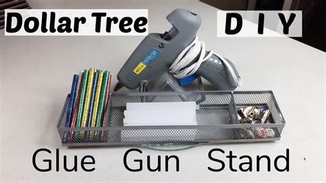 Diy Hot Glue Gun Holder Easy Craft Ideas