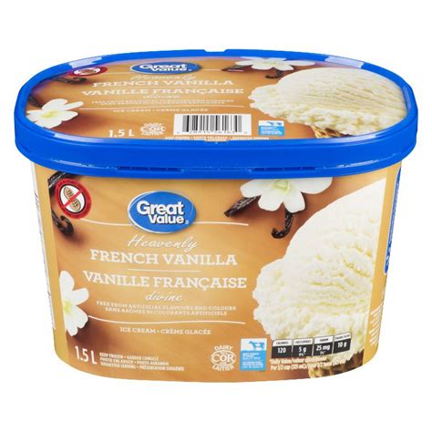 Cvs.com® is not available to customers or patients who are located outside of the united states or u.s. Great Value Heavenly French Vanilla Ice Cream | Walmart Canada