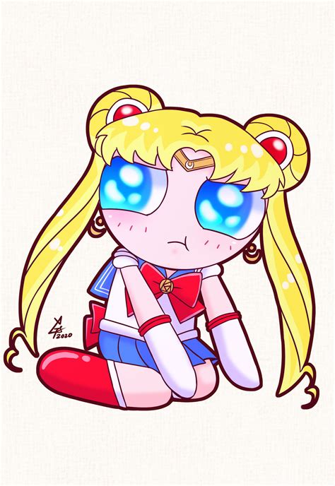 Sailor Moon Redraw Chibi By Memii Le On Deviantart