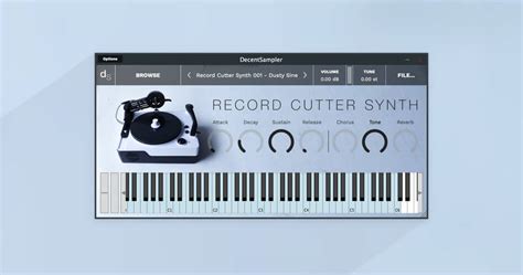 Record Cutter Synth Free Sample Library By Decent Samples DawCrash