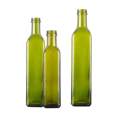 Wholesale Superior Quality Empty Olive Oil Glass Bottle High Quality