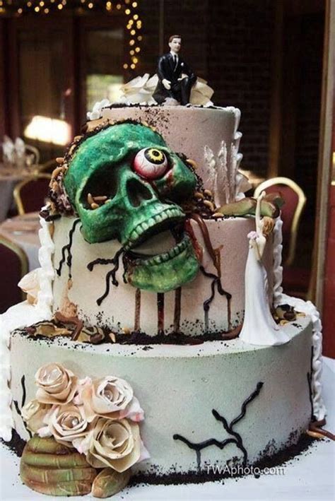 Gothichorror Cake Crazy Wedding Cakes Halloween Cakes Zombie Cake