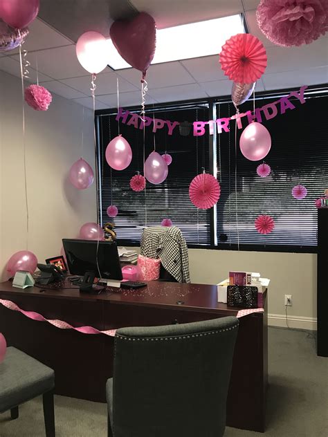 Pin By Kelly Tran On Cubicle Office Birthday Decorations Office