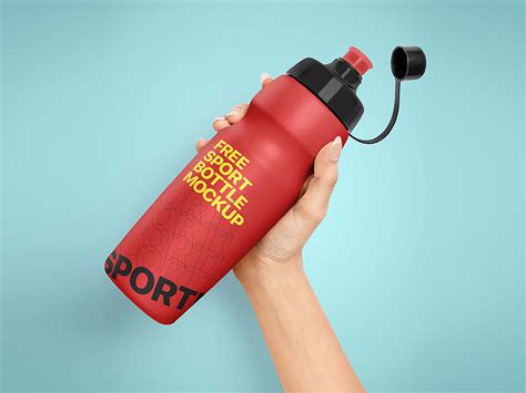 Download Free Sport Bottle Mockup (PSD) - MockupBase