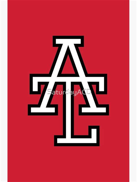 Atl Logo 4 Poster By Saturdayacd Redbubble
