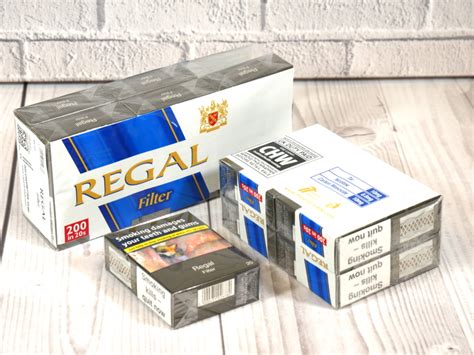 Canadian lowest cigar prices anywhere. Regal Filter - 10 Packs of 20 Cigarettes (200)