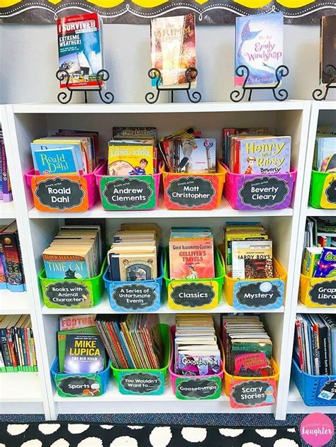 Classroom Library Organization Lessons With Laughter Classroom Library Classroom Library