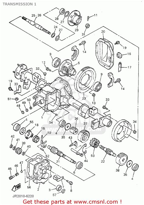 1) for free in pdf. Yamaha G16-ap/ar 1996/1997 Transmission 1 - schematic partsfiche