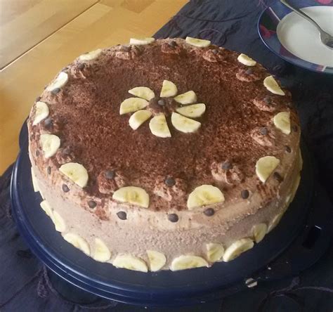 Beautylala: Bananen Schoko Sahne Torte