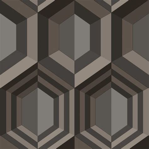 Muriva Hexagon Wallpaper Geometric Wallpaper Hexagon