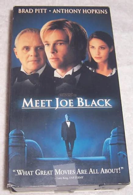MEET JOE BLACK VHS Video Brad Pitt Anthony Hopkins 1 99 PicClick