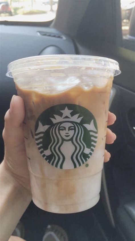 √ Starbucks Iced Coconut Latte