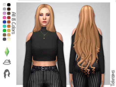 Princess Sims Hair Sims 4 Clothing Sims