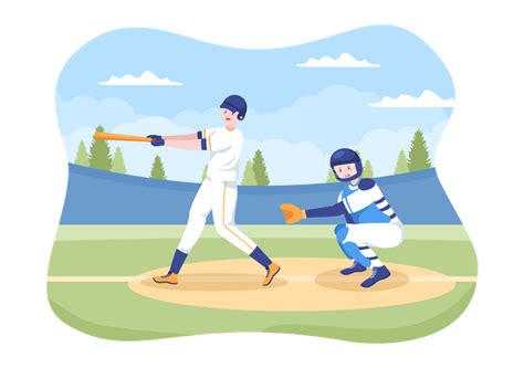 Best Baseball Player Sliding Illustration Download In Png And Vector Format