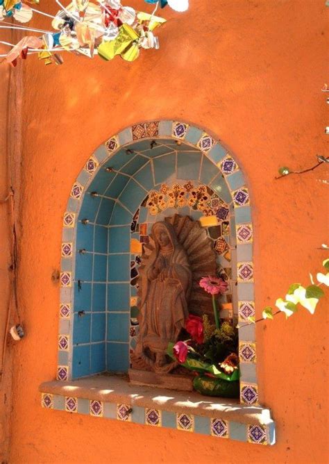 Maybe you would like to learn more about one of these? UN NICHO LINDO... | Virgem de guadalupe, Arte popular ...