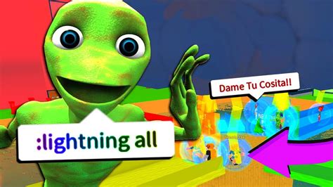 Dame Tu Cosita Uses Admin Commands In Roblox Youtube