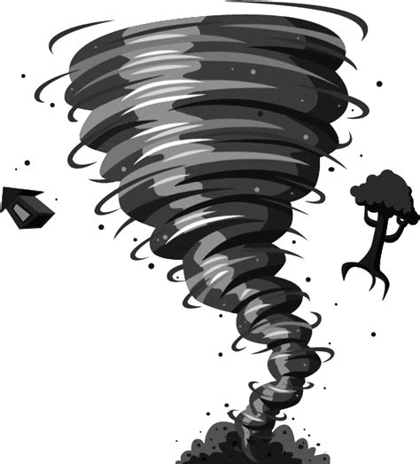 Download Tornadoes Of Wizard Of Oz Tornado Cartoon Png Image With No