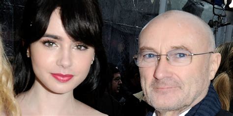 Lily Collins Shares Sweet Throwback In Honor Of Dad Phil Collins 71st