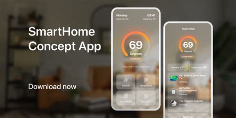 Smart Home Concept App Figma