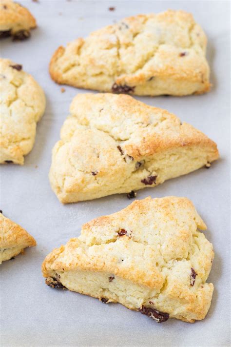 Heavy cream and whipping cream are essentially the same thing: The best light and flaky cream scones! This easy scone ...