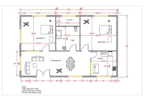 How To Make House Floor Plan In Autocad Learn