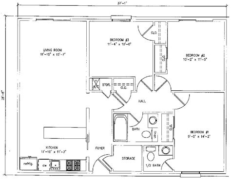 Smart Placement 1000 Square Foot House Plans Ideas Home Plans