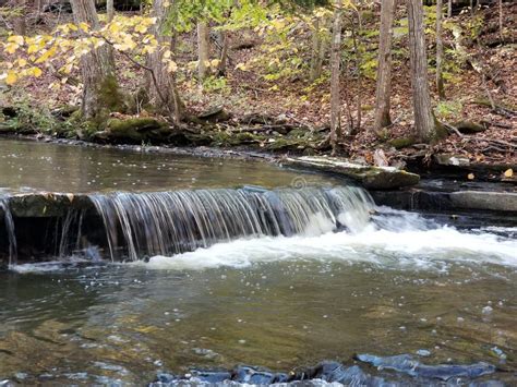 Panorama Schoharie Creek Nature Preserve Stock Photo Image Of