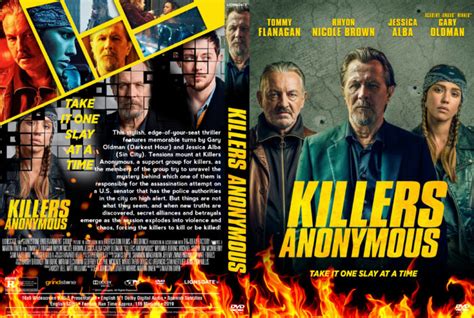 killers anonymous 2019 r1 custom dvd cover dvdcover