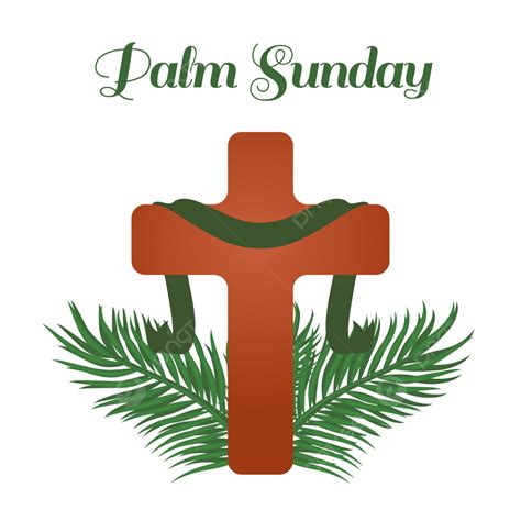 Palm Sunday Vector Png Images Palm Sunday Sunday Logo Sunday Palm