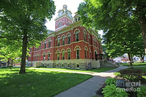 Lagrange County Courthouse Indiana 6852 Photograph By Jack Schultz