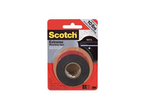 3m Extreme Scotch Mount Double Sided Mounting Tape And Strips 1 In X 60