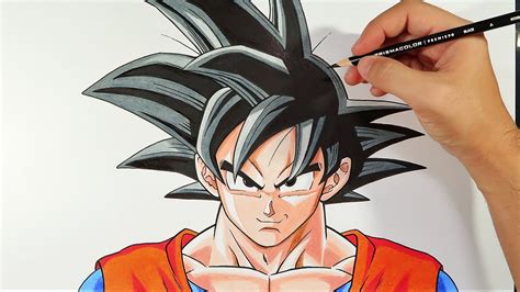 Top 59 Imagen Dibujos De Goku Pintados Ecovermx
