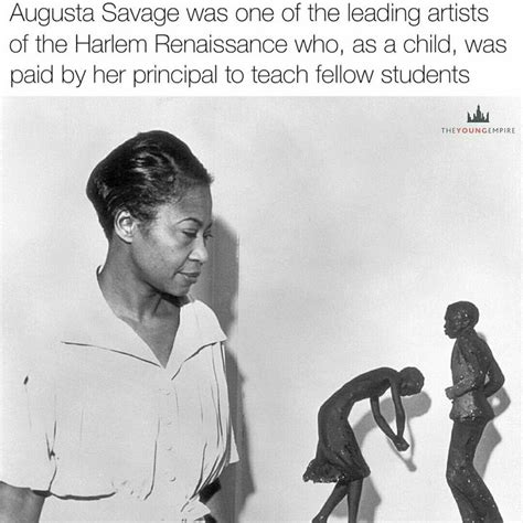 Augusta Savage Africanamericanartist Africanamericanwomen African