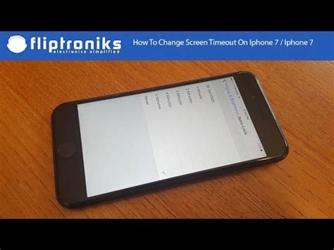Goo.gl/qv6blh white iphone 7 screen: How To Change Screen Timeout On Iphone 7 / Iphone 7 Plus ...