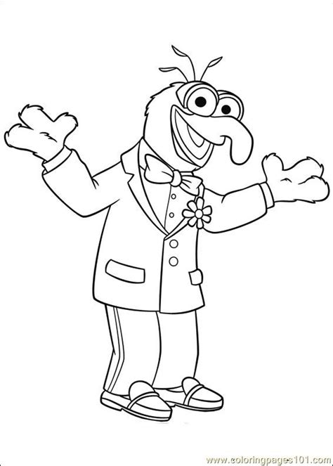 Muppet babies 49 coloring page. Coloring Pages Muppets 08 (Cartoons > Muppet Babies ...