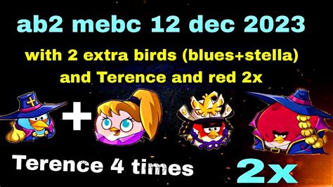 Angry Birds 2 Mighty Eagle Bootcamp Mebc 12 Dec 2023 With 2 Extra Birds