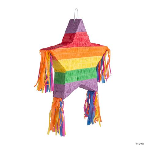 Rainbow Star Piñata Oriental Trading